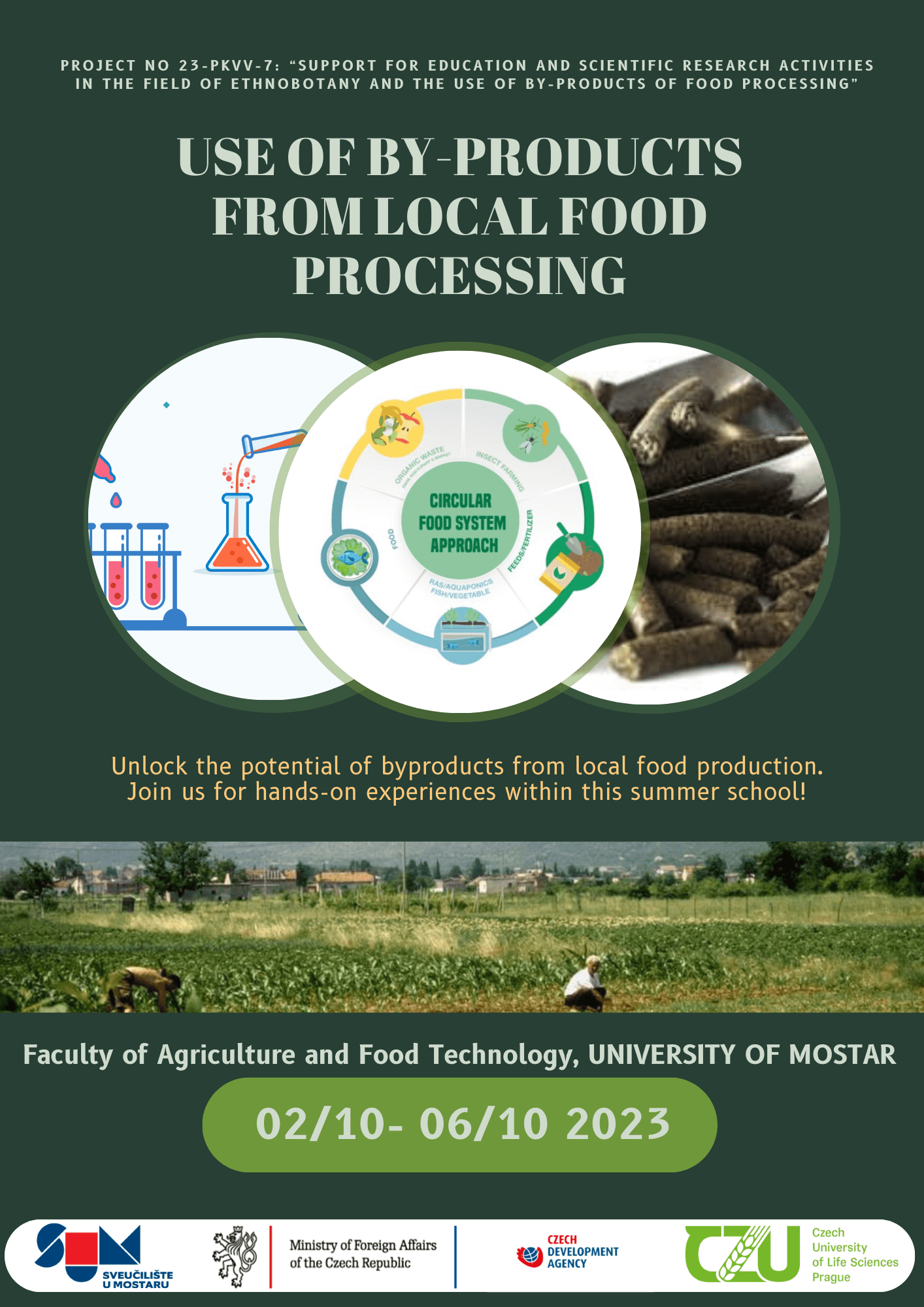 Use Of By Products From Local Food Processing Flyer