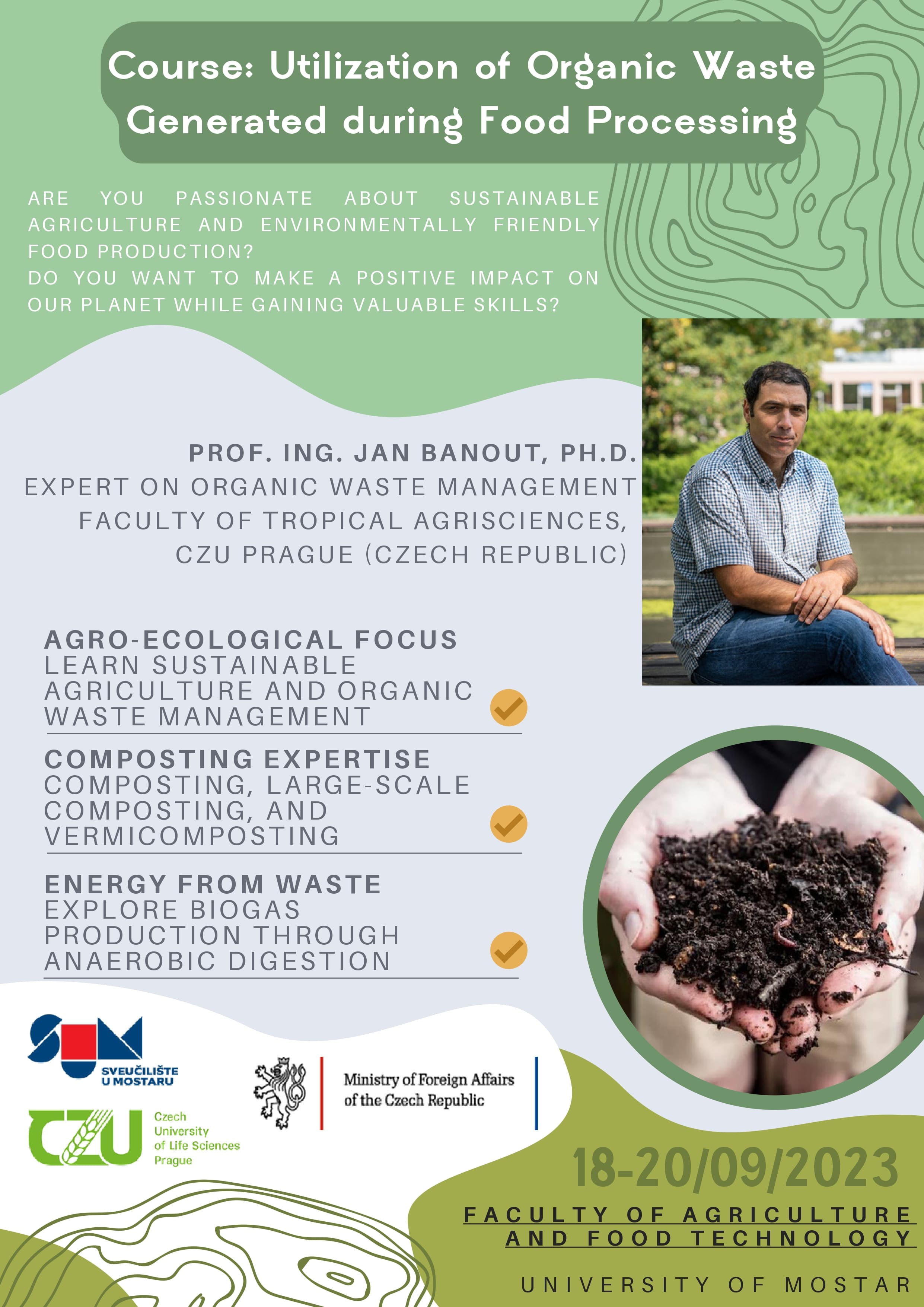 Course Utilization Of Organic Waste Generated During Food Processing Page